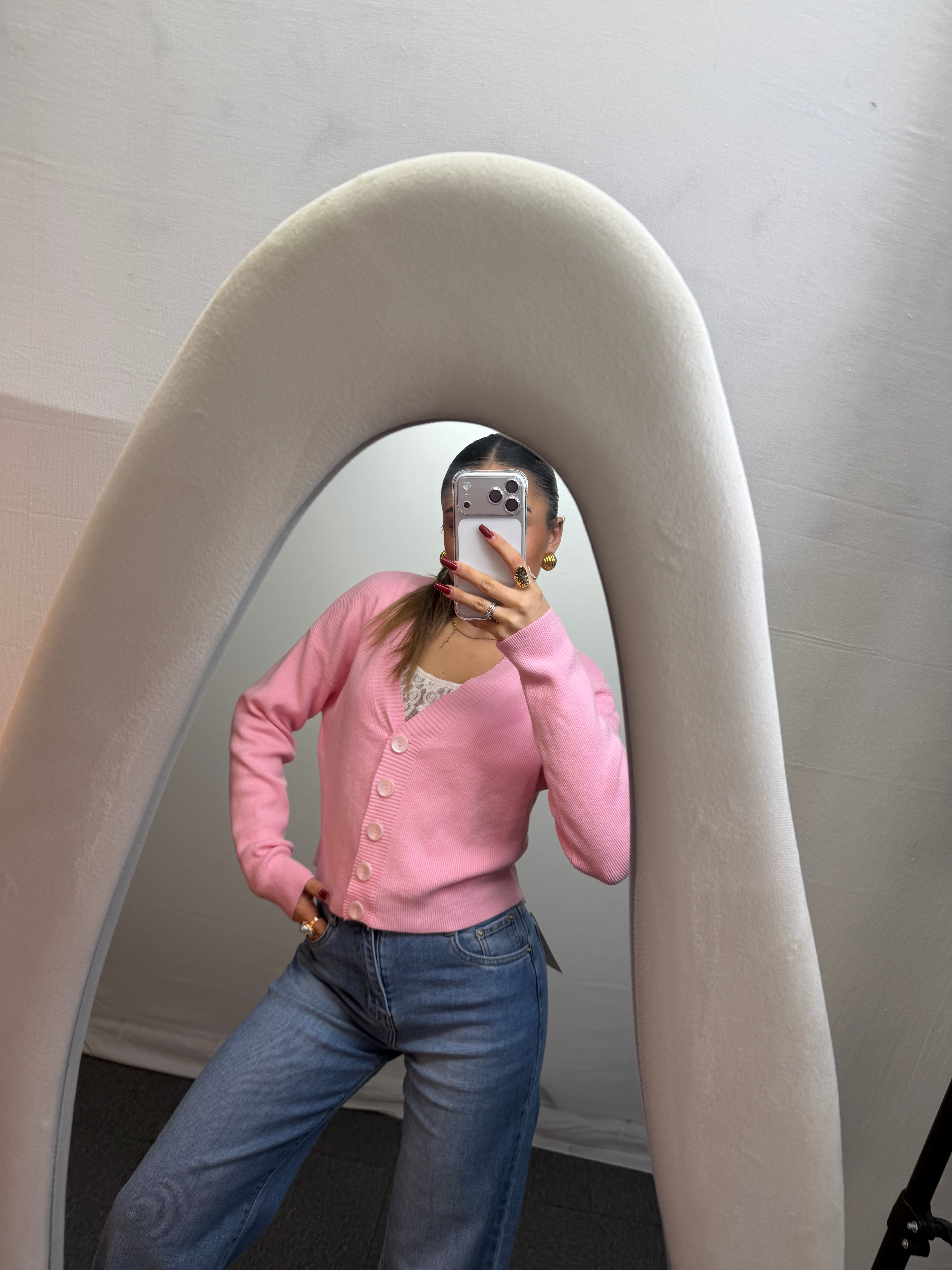 CARDIGAN PINK