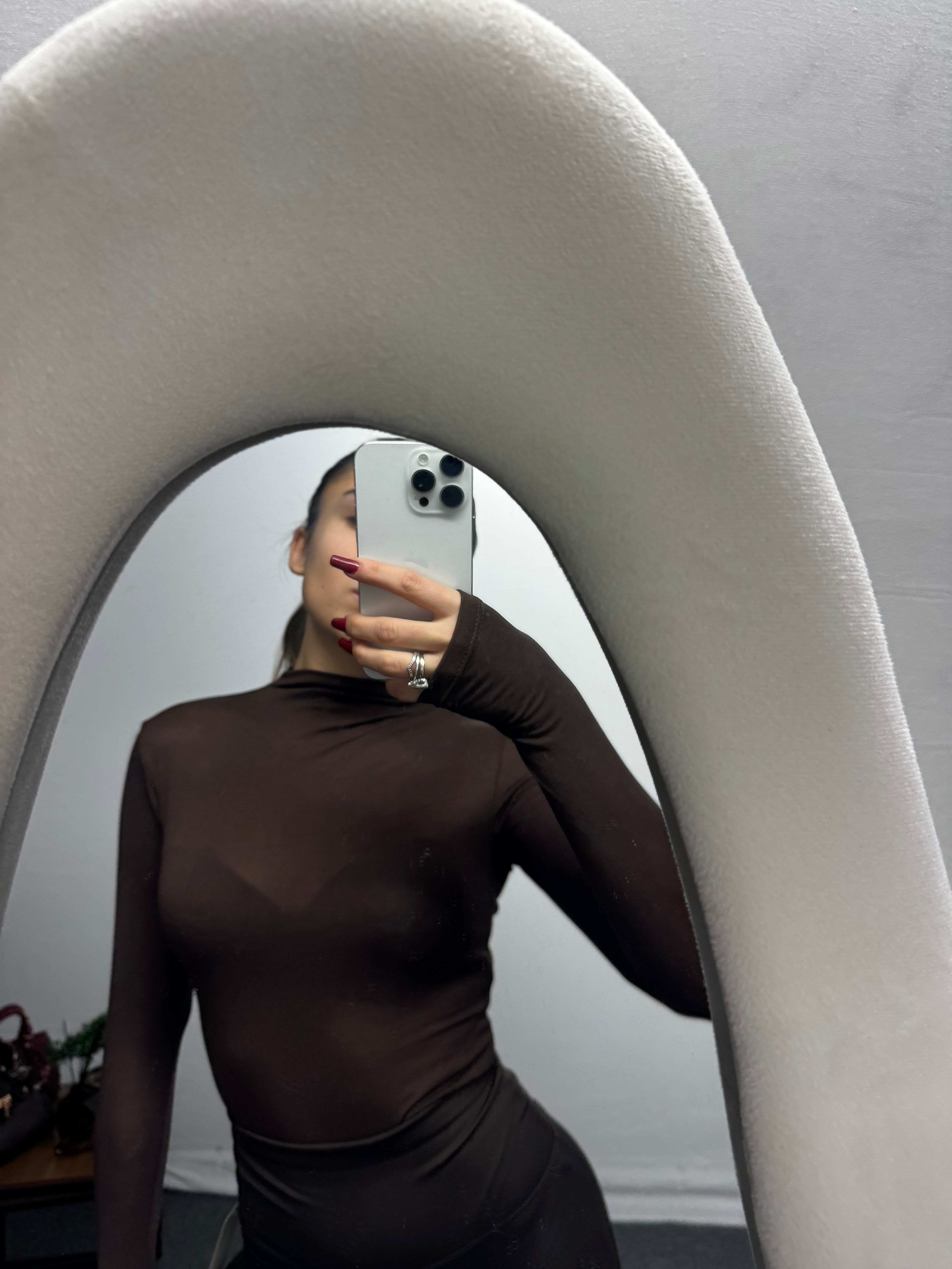 BODY SEMIVELATO BROWN