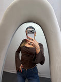 MAGLIA DAMI BROWN