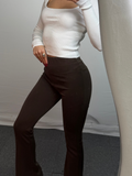 PANTALONE ZAMPA BROWN