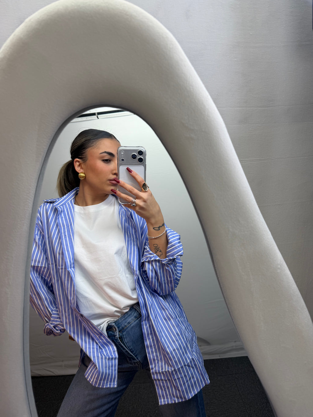 CAMICIA RIGHE