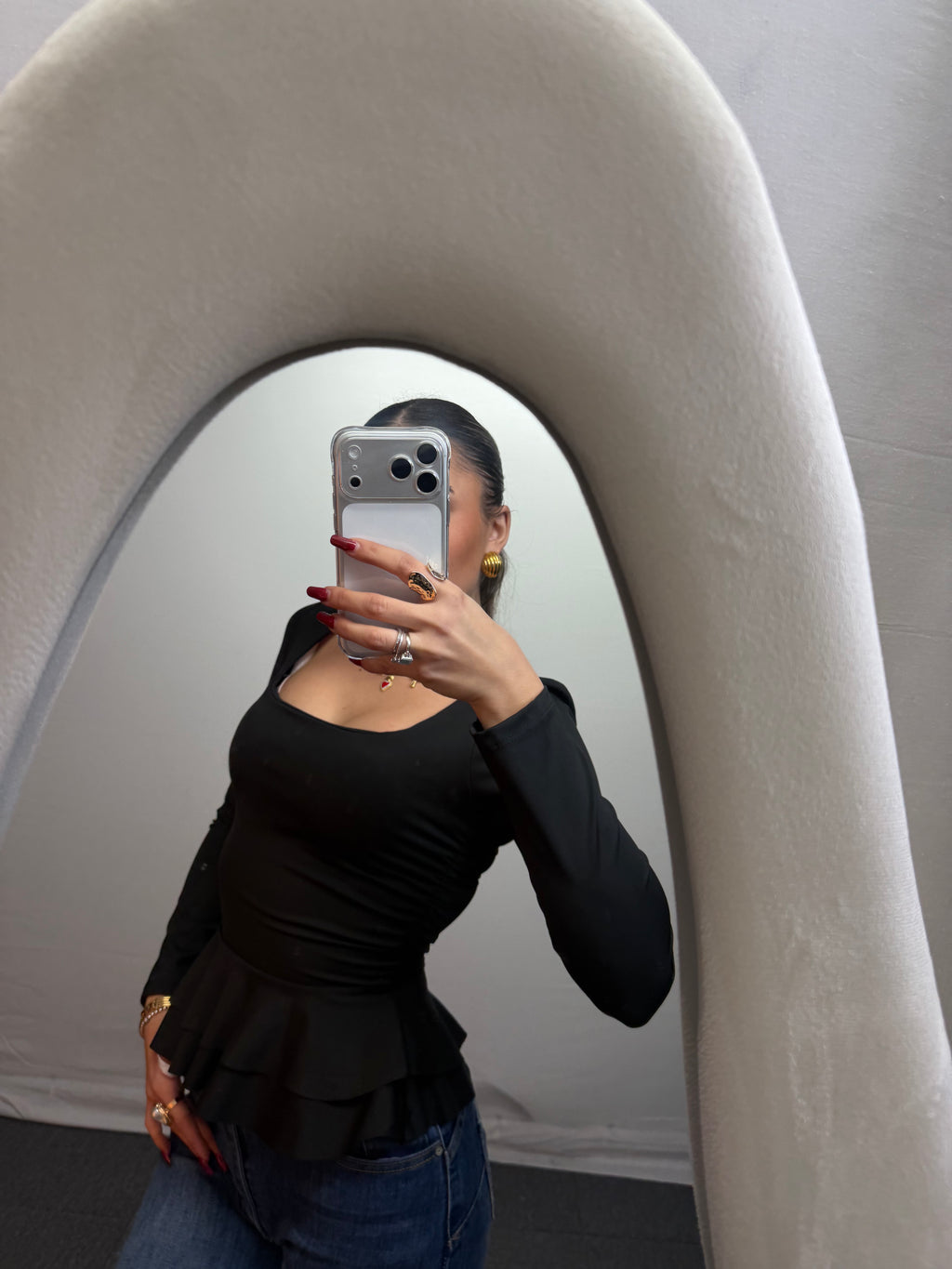 MAGLIA CAMI BLACK