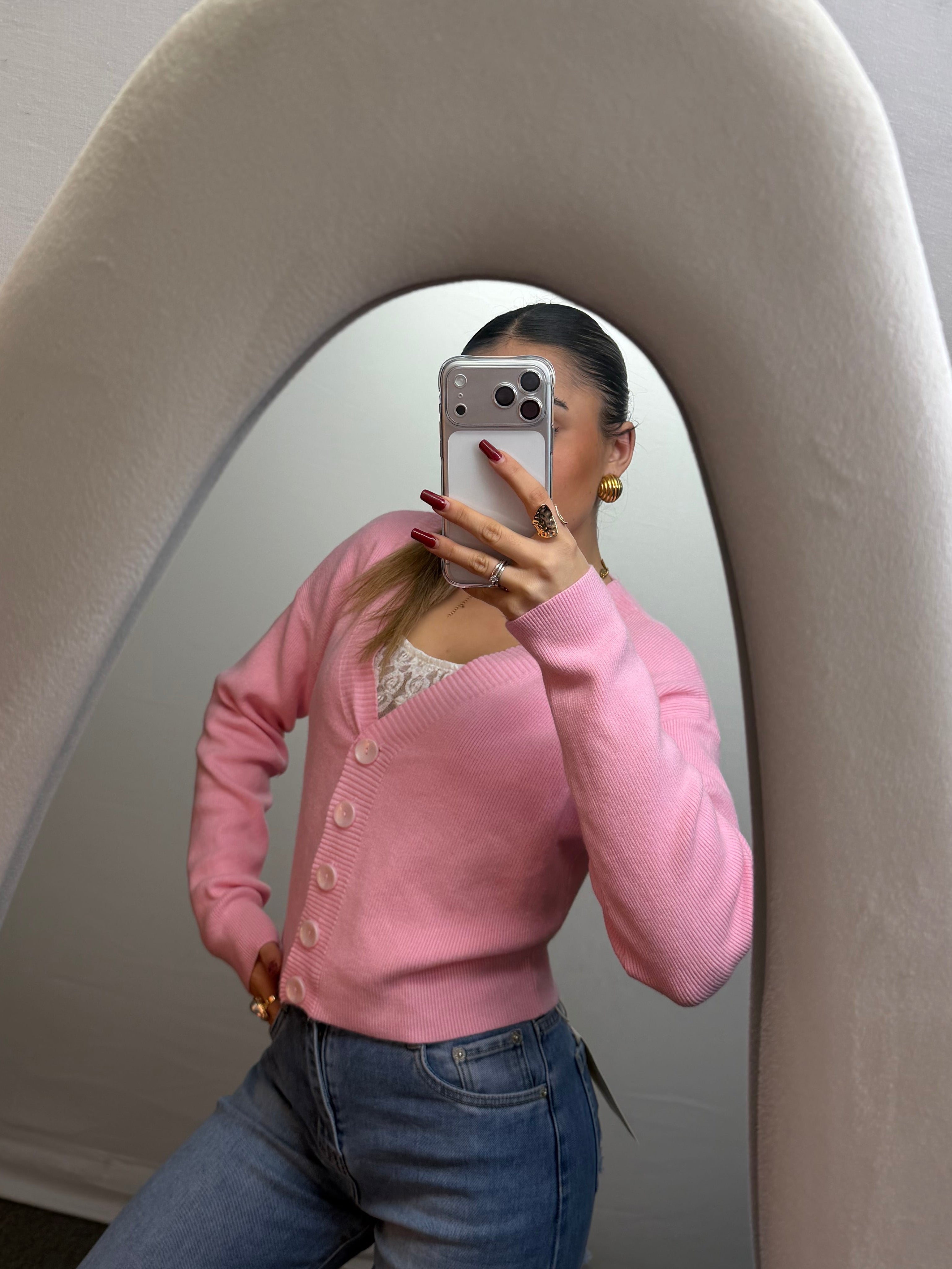 CARDIGAN PINK