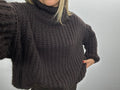 PULLOVER BROWN COLLOALTO