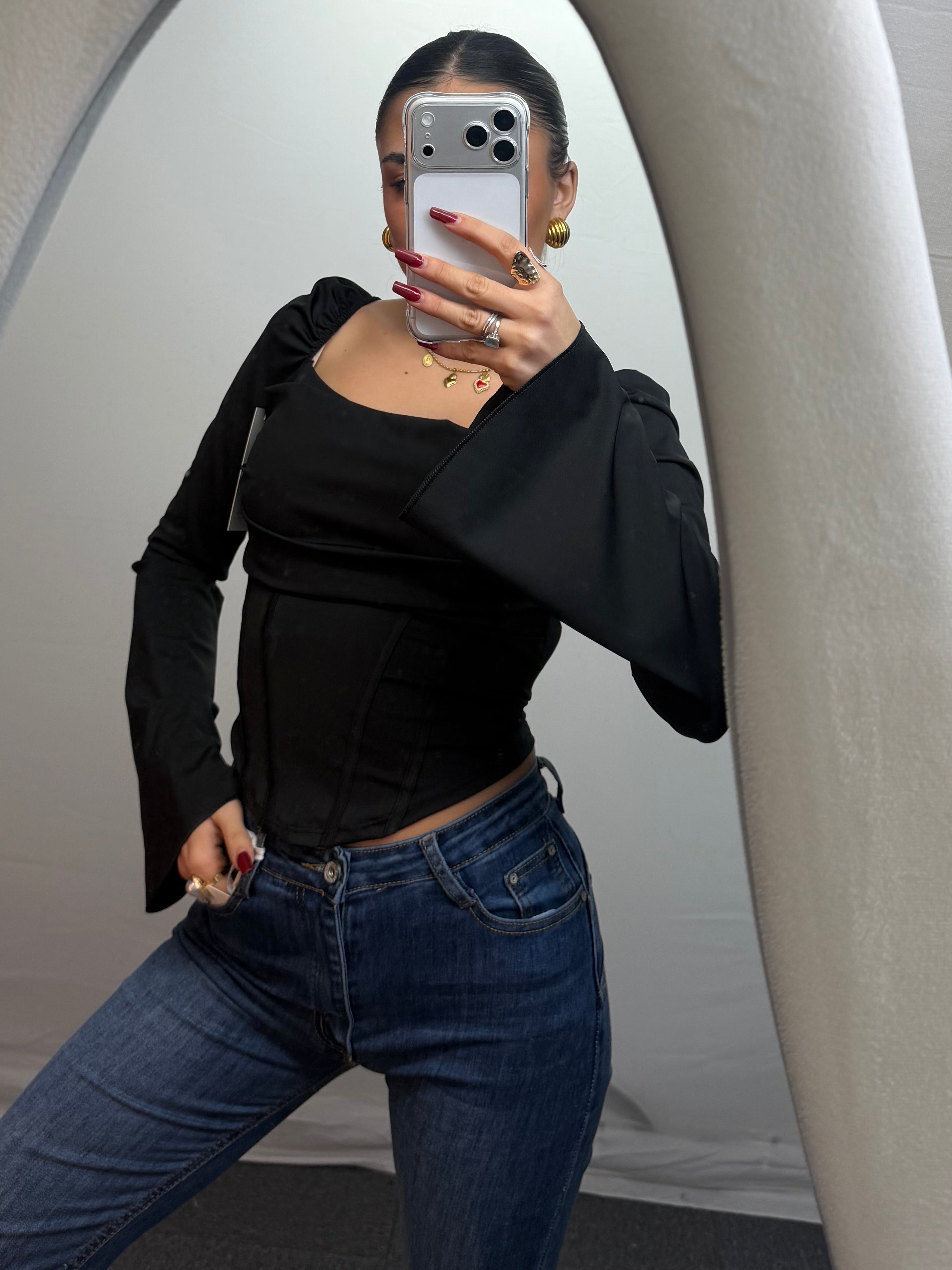 MAGLIA DAMI BLACK