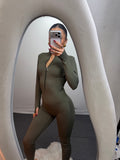 JUMPSUIT SPORTY MILITARY