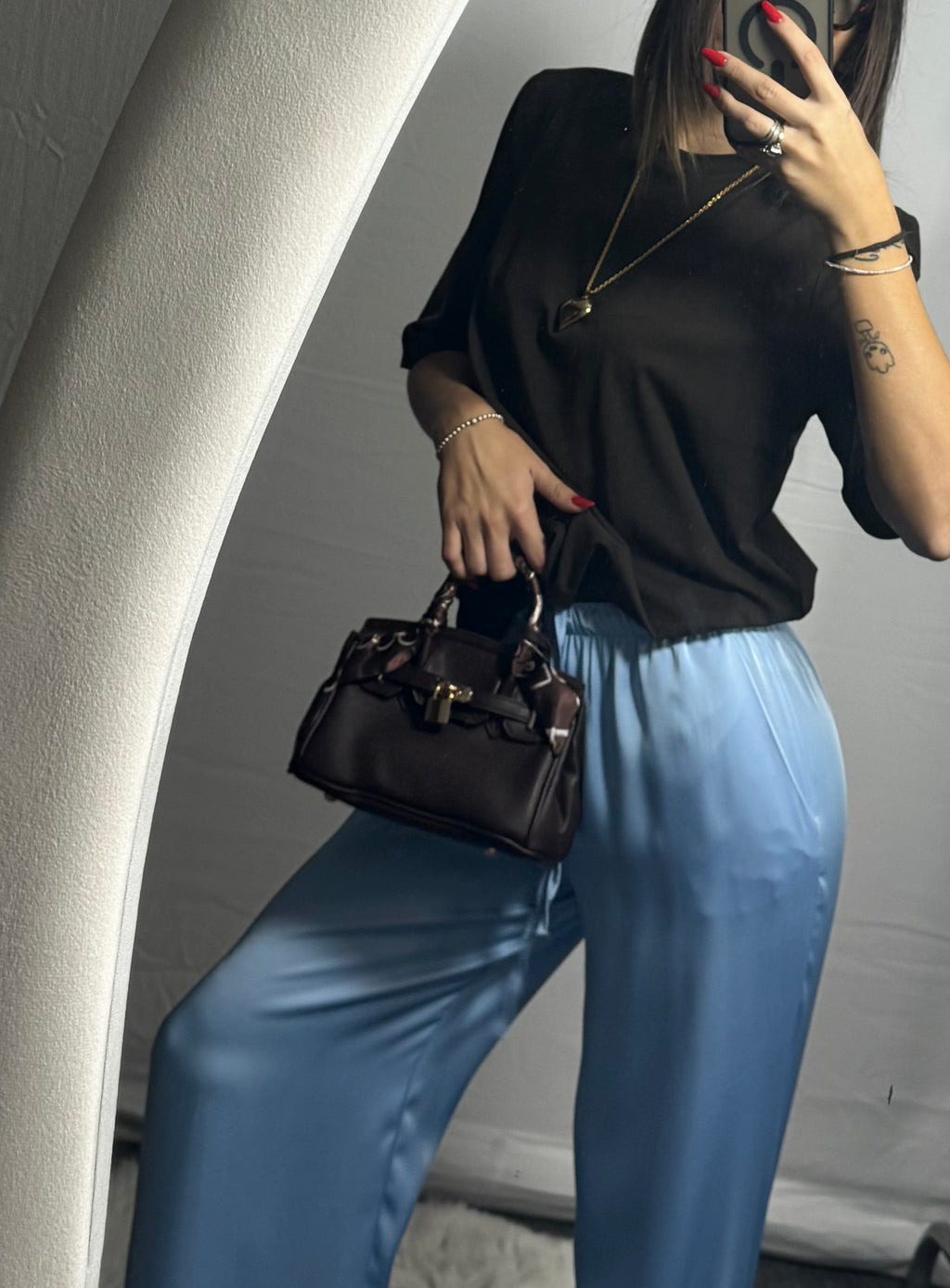 BAG LARA CIOCCOLATO