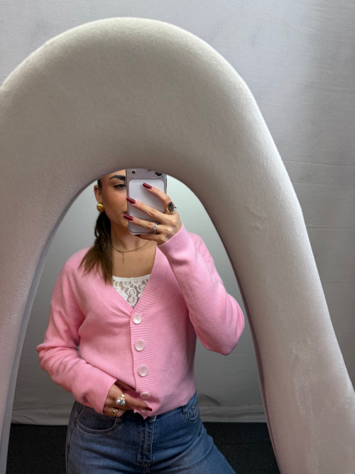 CARDIGAN PINK