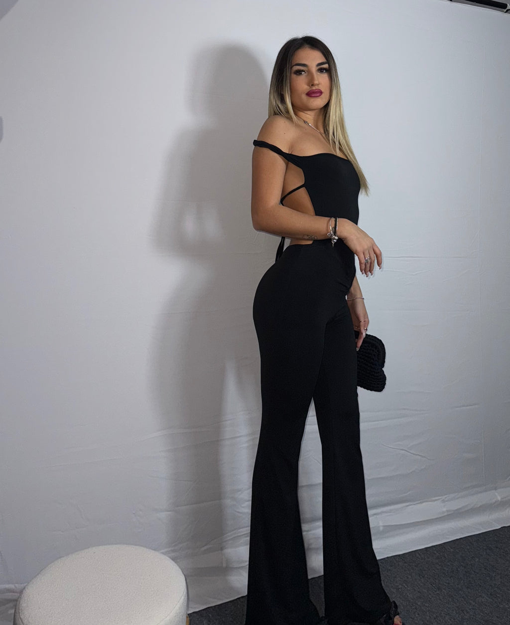 JUMPSUIT WEAVE BACK