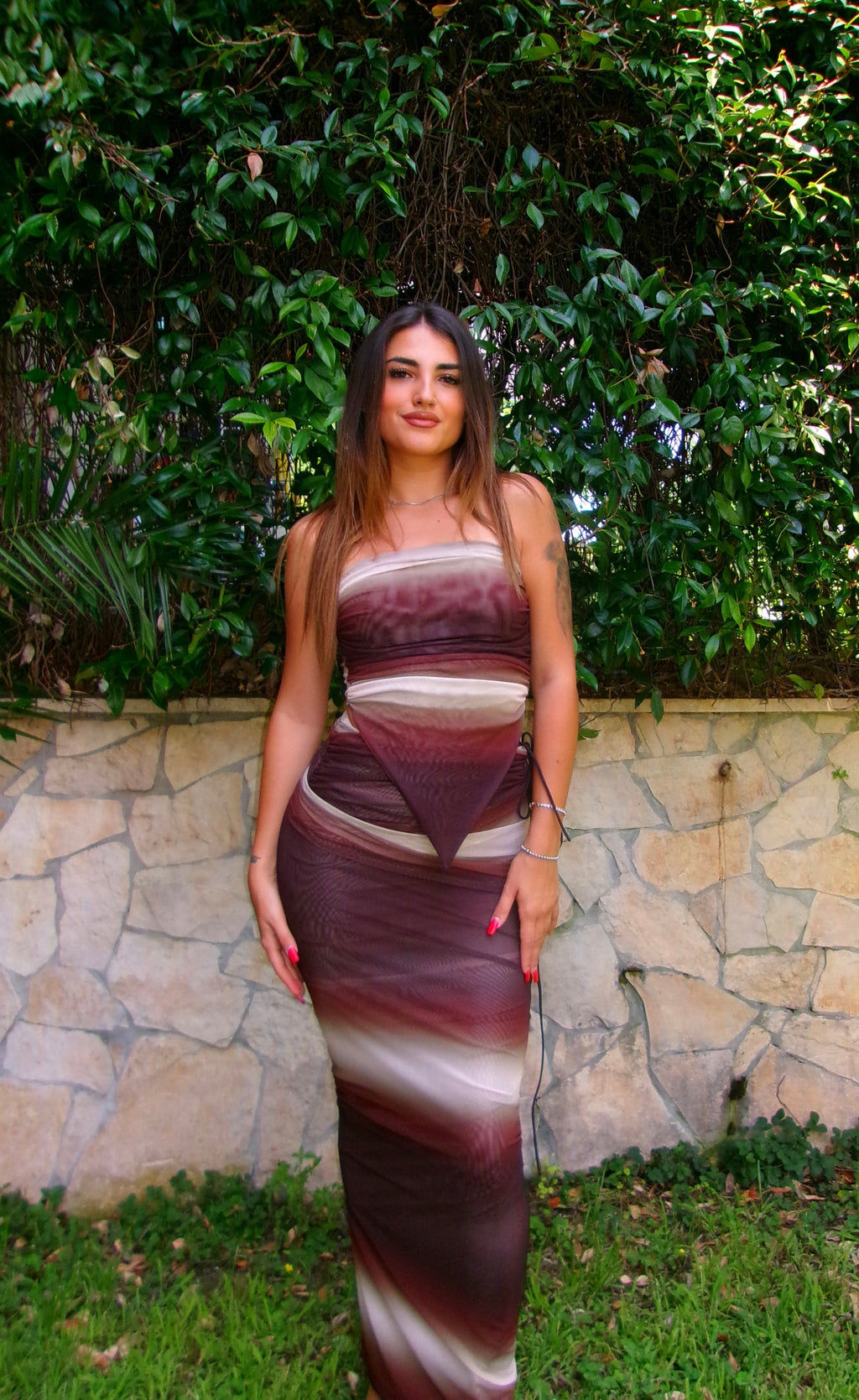 COORDINATO BABY BROWN